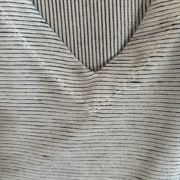 Striped Top with Silver Button Accents - Picture 4 of 4